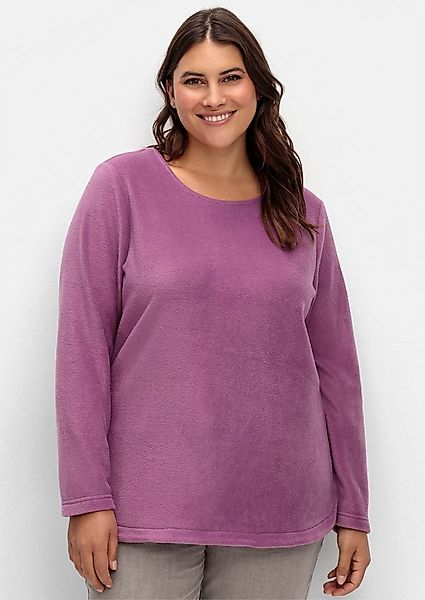 Sieh an! Fleeceshirt Fleece-Shirt Langarm Länge ca. 70 cm günstig online kaufen