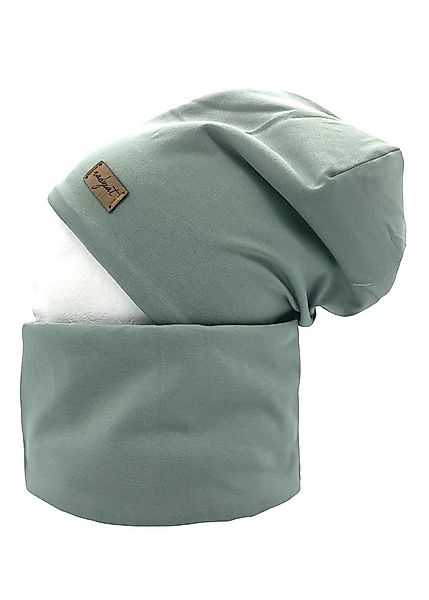 nadycat Beanie DUSTY MINT UNI (2-St., Beanie mit passendem Loop) handgefert günstig online kaufen