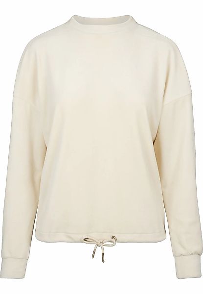 URBAN CLASSICS Sweatshirt "Urban Classics Damen Ladies Oversized Velvet Cre günstig online kaufen