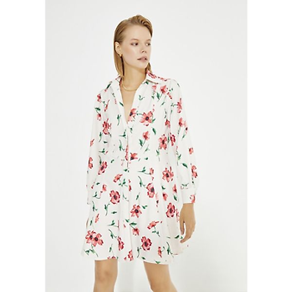 Just Like You  Hosen Langärmliges Minikleid mit Hemdkragen günstig online kaufen