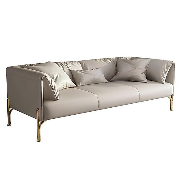 Xlmoebel Sofa 3-Sitzer-Sofa mit klassischem Design aus Lederbezug - Moderne günstig online kaufen