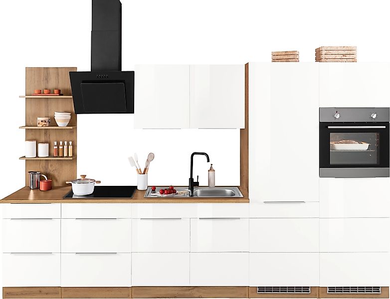 KOCHSTATION Küchenzeile »KS-Brindisi Breite 330 cm«, wahlweise mit E-Geräte günstig online kaufen