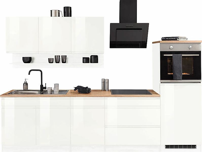 HELD MÖBEL Küchenzeile "Virginia", Breite 290 cm, wahlweise mit Induktionsk günstig online kaufen