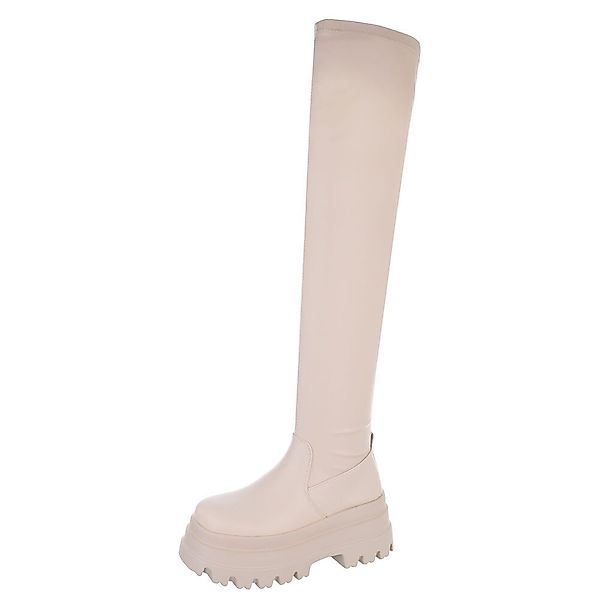Ital-Design Damen Party & Clubwear Plateaustiefel günstig online kaufen