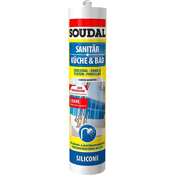 Soudal Küche & Bad Silikon Manhattan 300 ml günstig online kaufen