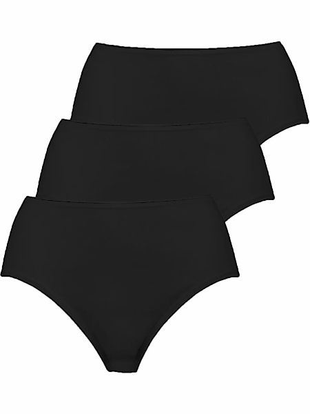 Nina Von C. Hüftslip "3er Pack Damen Hüftslip Fine Cotton", (Spar-Pack, 3 S günstig online kaufen