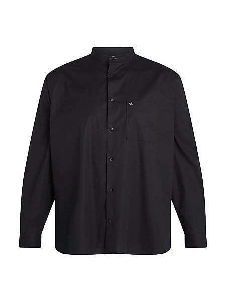 Calvin Klein Big&Tall Businesshemd BT_POPLIN GRANDAD günstig online kaufen