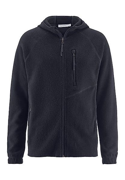 Hessnatur Fleecejacke Kapuze Relaxed aus reiner Bio-Baumwolle (1-St) günstig online kaufen