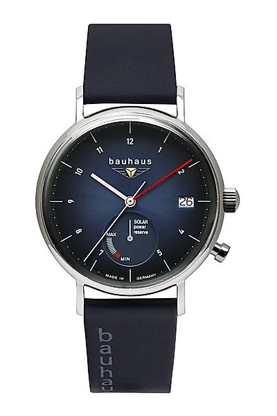 bauhaus Solaruhr Solar Power Reserve 2112-3, Armbanduhr, Herrenuhr, Datum, günstig online kaufen