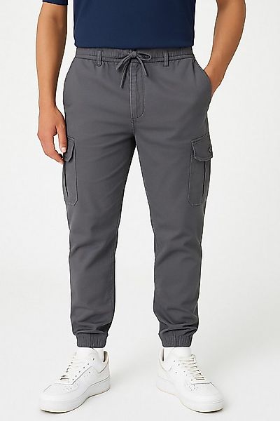 Smith & Solo Cargohose Herren, Hose Lang Chino mit Kordelzug günstig online kaufen