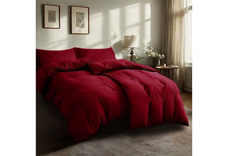Komfortec Bettwäsche Premium, 135 x 200 bis 220 x 240 cm, 6 verschiedene Gr günstig online kaufen