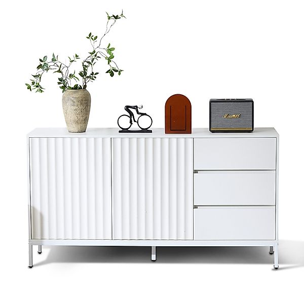 Merax Sideboard, Kommode mit 3 Schubladen günstig online kaufen