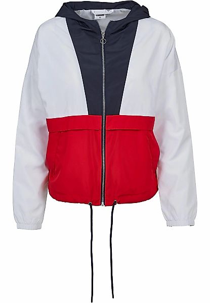 URBAN CLASSICS Anorak "Urban Classics Damen Ladies 3-Tone Oversize Windbrea günstig online kaufen