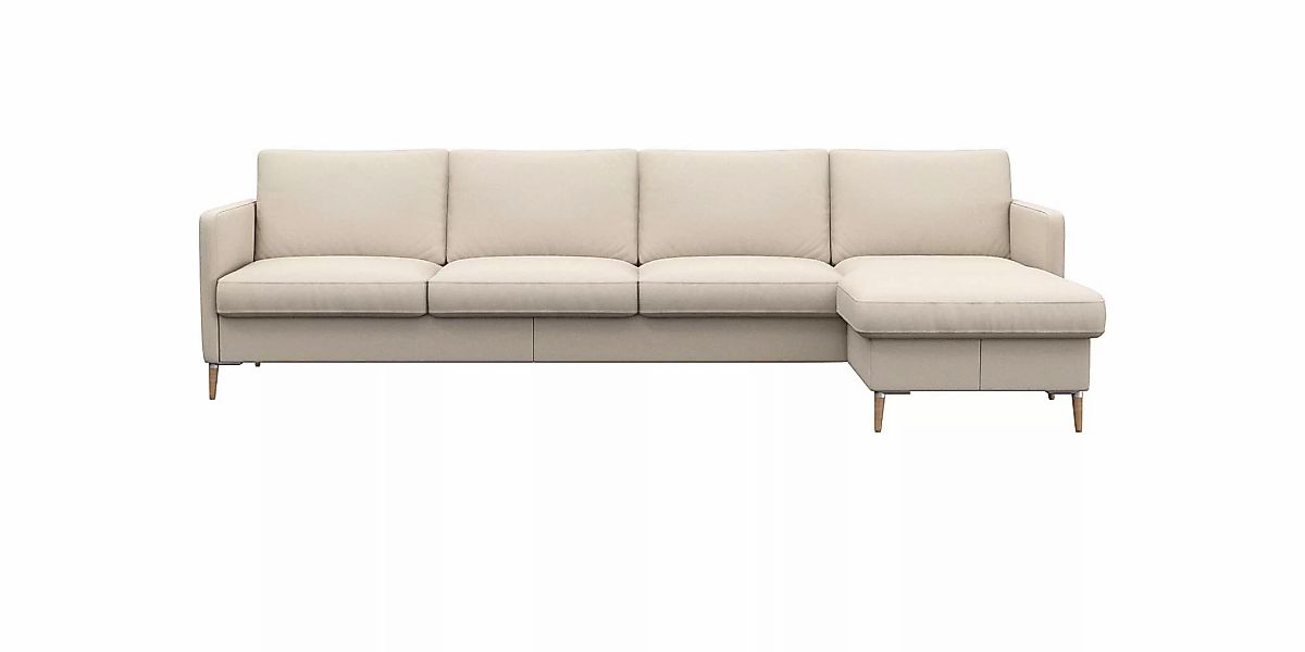 FLEXLUX Ecksofa »Fiore, L-Form, bequem und komfortabel durch hochwertigem S günstig online kaufen