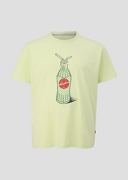 s.Oliver Kurzarmshirt Jersey-T-Shirt mit Sinalco®-Print Artwork günstig online kaufen