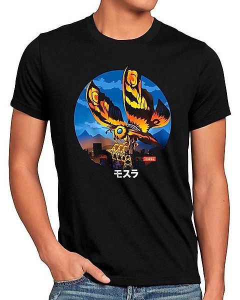 style3 T-Shirt Mothra Fury godzilla gojira japan monster moth tokio tokyo günstig online kaufen