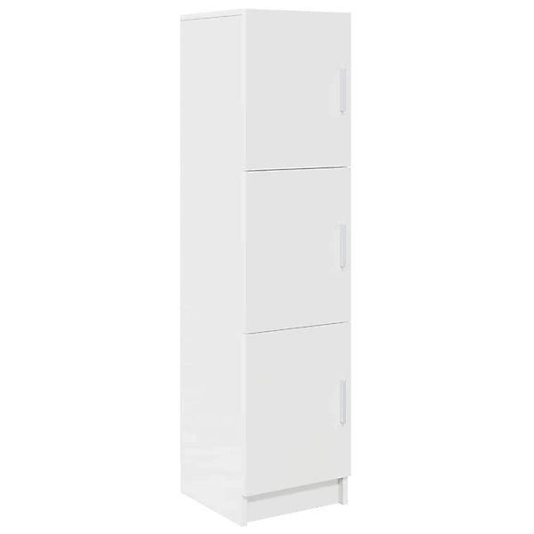 vidaXL Highboard Weiß 31,5 x 32 x 124 cm Holzwerkstoff 869346 günstig online kaufen