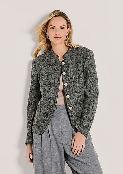 MADELEINE Kurzblazer Schicker Kurzblazer mit Stehkragen Taillierter Blazer günstig online kaufen