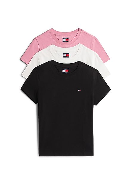 Tommy Jeans Kurzarmshirt "TJW 3PACK C-NECK TEE" Packung, 3er-Pack, 3 Stk. t günstig online kaufen