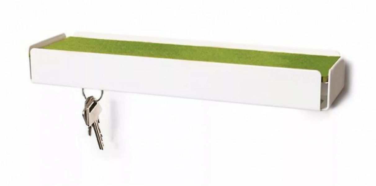 Schlüsselbrett KEY-BOX weiß Filz grün günstig online kaufen