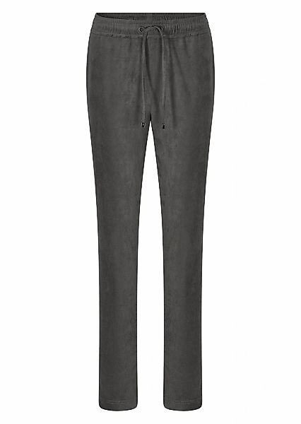 GOLDNER 2-in-1-Hose "Kurzgröße Freizeithose SARA, Veloursleder-Optik" günstig online kaufen