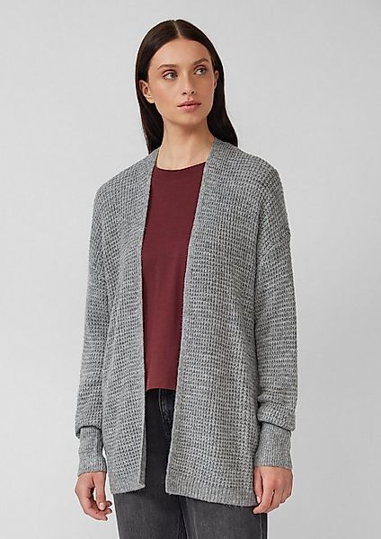 s.Oliver Cardigan Strickjacke Strick-Cardigan aus Alpakamix günstig online kaufen