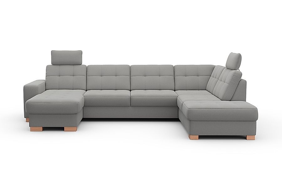 sit&more Wohnlandschaft »Quincy U-Form« wahlweise mit Bettfunktion und Bett günstig online kaufen