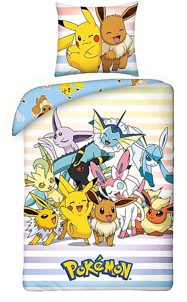 Halantex Bettwäsche Pokemon Pikachu - Bettwäsche-Set günstig online kaufen