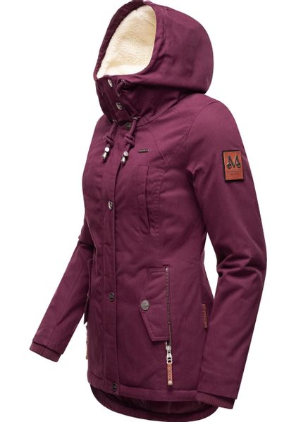Marikoo Winterjacke "Bikoo" mit Kapuze sportliche Damen Outdoor Baumwolljac günstig online kaufen