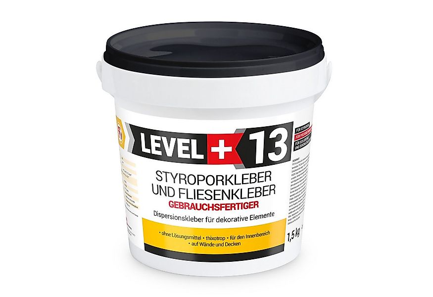 Level+ Dispersionskleber Styroporkleber Dispersionkleber Dekor Deckenplatte günstig online kaufen