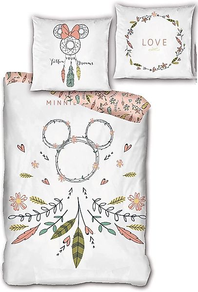 AY!Max Kinderbettwäsche Disney Minnie Traumfänger Bettwäsche günstig online kaufen