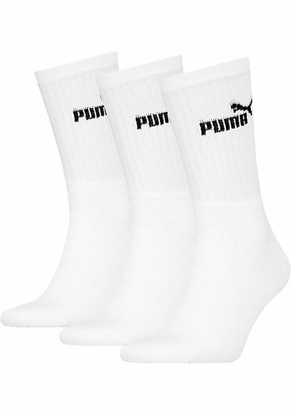 PUMA Freizeitsocken 3 Stk. tlg. Atmungsaktiv, feuchtigkeitsregulierend, Str günstig online kaufen