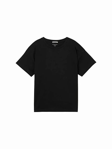 TOM TAILOR T-Shirt mit Markenlabel günstig online kaufen