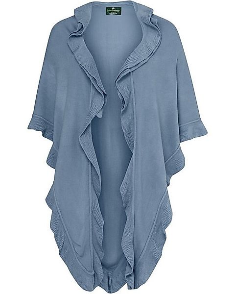 Luise Steiner Poncho Poncho mit Wellkante günstig online kaufen