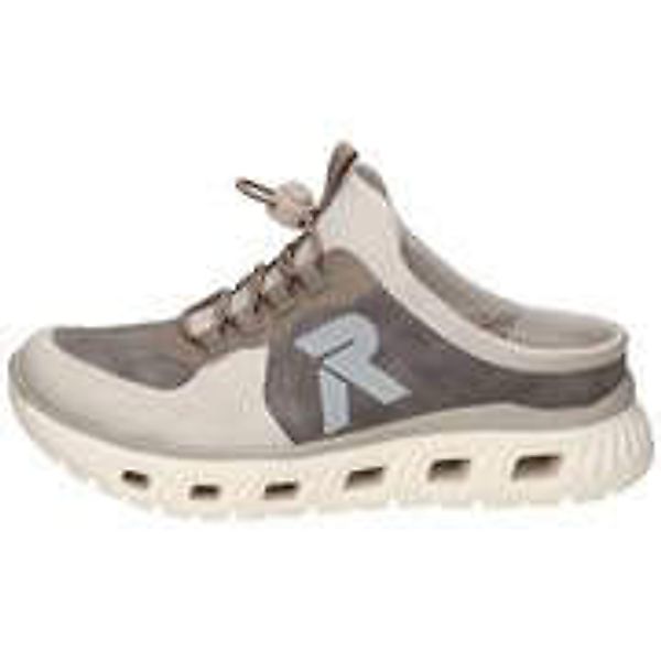 RIEKER Sport Clog, Schlupfschuh, Sabot, Sneaker mit aufgesetztem Schnellver günstig online kaufen
