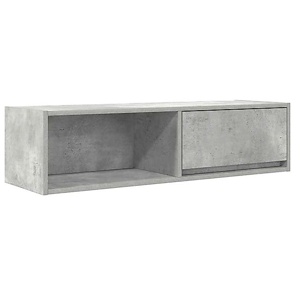 vidaXL TV-Schrank Betongrau 100x31x25,5 cm Holzwerkstoff 861478 günstig online kaufen