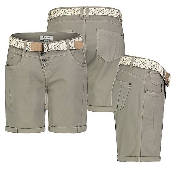 SUBLEVEL Bermudas Damen Short Bermuda kurze günstig online kaufen