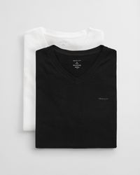 Gant Kurzarmshirt V-NECK T-SHIRT 2-PACK Mit günstig online kaufen