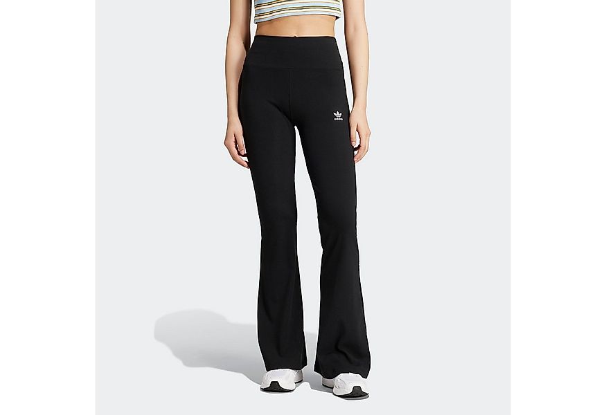 adidas Originals Leggings ESSENTIALS RIB FLARED (1-tlg) mit ausgestelltem B günstig online kaufen