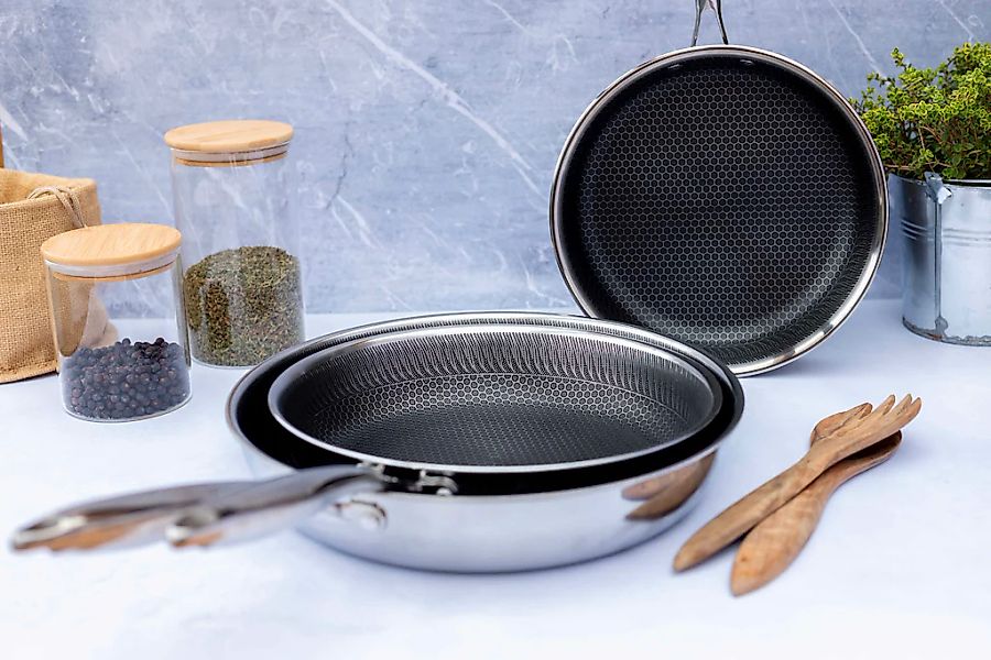 MÄSER Bratpfanne "Hestia" Edelstahl 18/10 Set, 1 Stk. tlg. günstig online kaufen