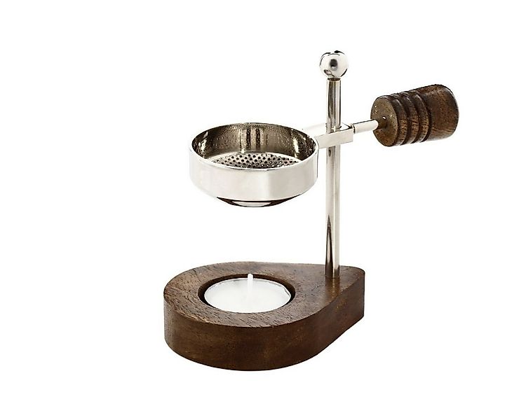 NKlaus Räucherschale Verstellbares mit Holzgriff Weihrauchständer, Räucherg günstig online kaufen