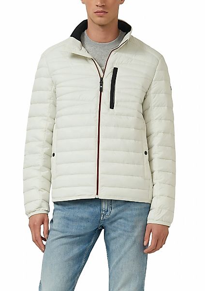 s.Oliver Steppjacke ohne Kapuze mit Stehkragen und Reißverschluss günstig online kaufen