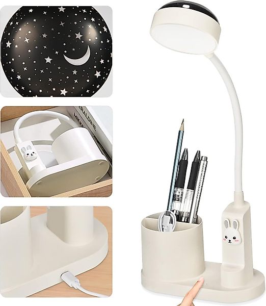 ZEUOPQ LED Schreibtischlampe Schreibtischlampe 2-in-1-schreibtischlampe mit günstig online kaufen