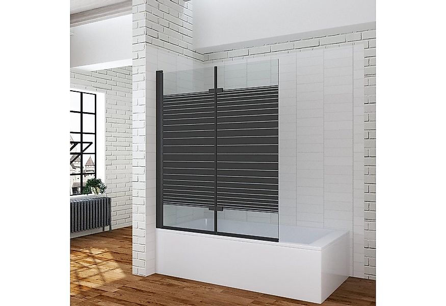 AQUABATOS Badewannenaufsatz Eck Glas Duschwand für Badewanne 1 tlg 2 tlg 3 günstig online kaufen