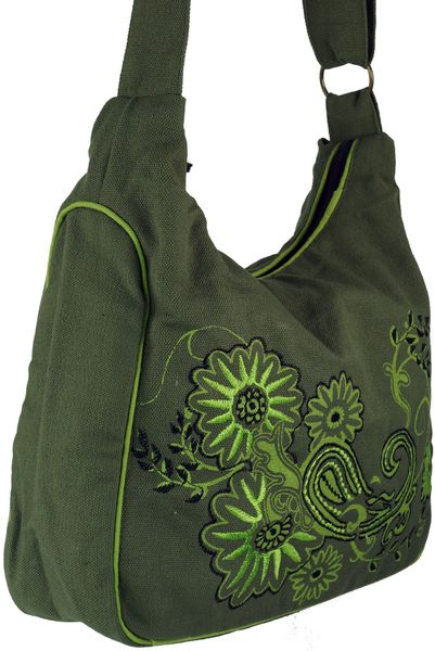 Guru-Shop Schultertasche Schultertasche, Hippie Tasche, Goa günstig online kaufen