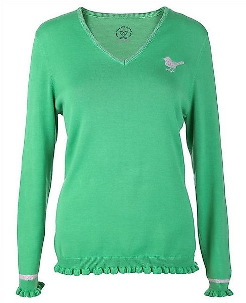 girls golf Trainingspullover Girls Golf Pullover Basic Ruffle Grün Damen M günstig online kaufen