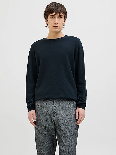 Jack & Jones Rundhalspullover "JJESUMMER KNIT CREW NECK SN", mit Rundhalsau günstig online kaufen