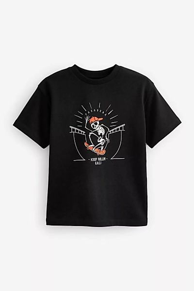 Next T-Shirt Relaxed Fit Kurzarm-T-Shirt (1-tlg) günstig online kaufen