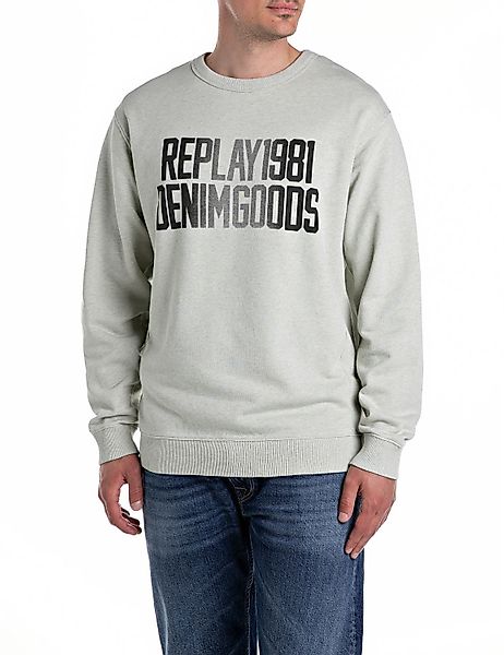 Replay Sweatshirt mit Frontprint günstig online kaufen