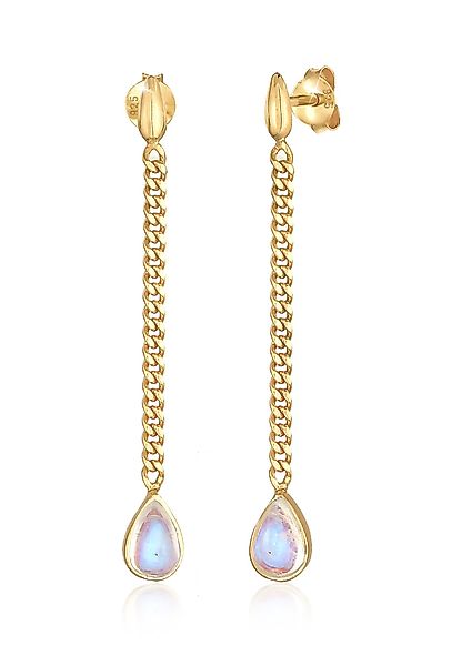 Elli Premium Paar Ohrstecker Hänger Panzerkette günstig online kaufen